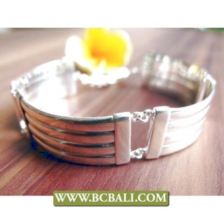 Bracelets Silver Alpaka Bali